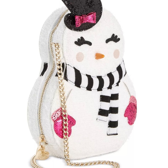Betsey Johnson snow gal mini crossbody bag New without tag - Picture 12 of 13